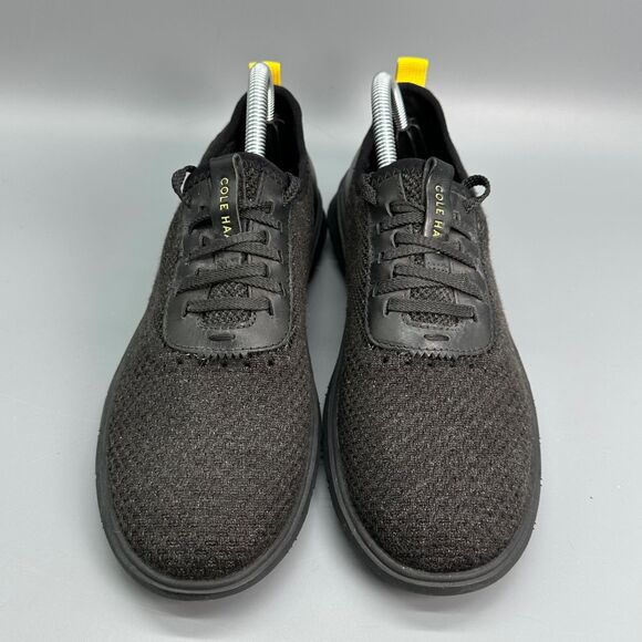 Cole Haan Zerogrand Womens 8.5 Athletic Shoes Black Low Dress up Sneakers Oxford - Picture 3 of 9